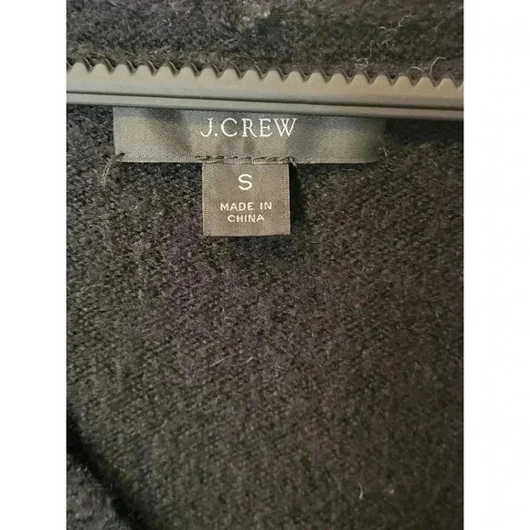 J. Crew Black Tunic Sweater Size small - Picture 3 of 5